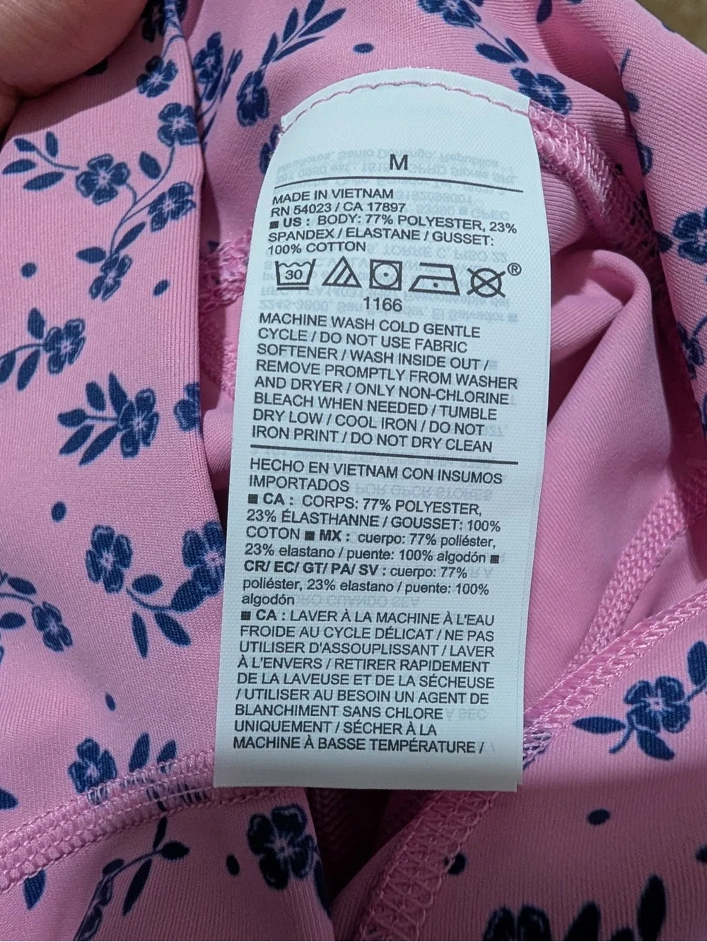 Old Navy Maternity Full-Panel PowerSoft 7/8 Leggings - Picture 5 of 6